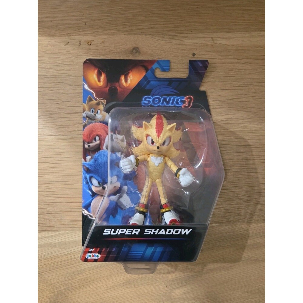 Sonic the Hedgehog 3 SUPER SHADOW WAVE 3 Movie 5 inch Figure Jakks Pacific